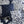 7 Piece Cotton Printed Comforter Set - Indigo - Cal King