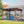 13x10ft Wooden Garden Gazebo with Metal Roof