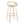 Grotto - Contemporary Fixed-Height Barstool With Swivel With Round Footrest (Set of 2)
