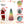 6ft Rainbow Gradient Flocked PVC Christmas Tree