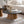 Round Coffee Table with Sturdy Pedestal Design
