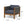 Outdoor Club Chair With Rattan Rope Wave - Dark Gray