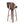 Lumos Mid Century Modern Upholstered Swivel Barstool