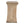 16.3x12.2x22.6 Modern Sculptural Arched Side Table with Faux Travertine Finish