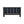 Queen Size Bed Frame in Black & White Pine