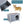 Medium Wooden Outdoor Dog House, Waterproof Roof, Elevated Floor, Adjustable Plastic Feet