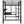 Ranier - Full Workstation Loft Bed, Full Length Desk, Safety Rails And Storage Shelves - Black