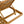 Acacia Wood Adjustable Lounge Chair, Teak Finish