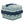 Bowden - Square Pouf Ottoman - Gray