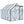 Polycarbonate house Raised Base And Anchor Aluminum Heavy Duty Walk-In houses For Outdoor Backyard In All Season