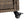 Outdoor Wicker Bar Cart with Glass Top and Wheels