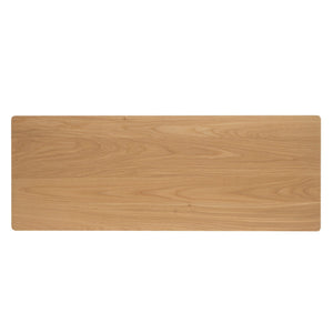 Bar Height Dining Table With Splayed Legs And Elongated Rectangular Top