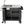Outdoor Grill Table With Sink, Grill Cart With Sink And Cabinet With Wheels - Black / Silver