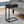 Accent Table, C-Shaped Contemporary & Modern Elegant Design