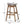 Mid Century Modern Bar Stool Set With Upholstered Seating