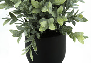 11" Tall Artificial Plant Eucalyptus Grass Indoor Decorative Set of 2