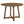 Guinea - Dining Table With Interlocking Base Design - Walnut