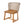 Outdoor Acacia Wood Dining Chairs (Set of 2)