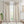 Cotton Printed Curtain Panel with Chenille Stripe and Lining Ivory 50x84