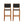 30.5 Inch Seat Height Outdoor Acacia Solid Wood Patio Side Chair