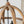 4 Light Wood Chandelier with Adjustable Chain