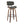 Lombardi - Mid-Century Modern Fixed Height Barstool With Swivel With Round Footrest (Set of 2)