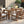TREXM Patio Table and Chairs Set for 6 with Umbrella Hole