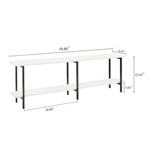 Celine - 2 Shelf Console Table