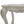 Dresden End Table Bone White