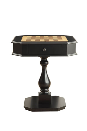 Bishop - Reversible Chess Checker Game Table With Game Tray (Chess Figures Not Included)