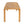 Kaja Outdoor Acacia Wood Dining Table, Teak Finish with Slat Design