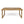 Outdoor Acacia Wood Dining Table, Sandblast Finish