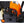 26Cc Gas Powered Hedge Trimmer With Double Sided Blade And Recoil Start - Orange
