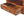 Solid Wood Cadiz Textured Bedside Table