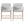 24'' Seat Height Upholstered Counter Stools with Arms - Set of 2