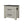 Augusta - Nightstand With Top, 2 Drawers, Block Feet - Beige Brown