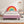 Rainbow Design Upholstered Twin Platform Bed Cute Style Princess Bed For Boys & Girls, Teens - Colorful / Pink