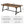 Modern Rectangular Conference Table For 6 - 8 People, Office Executive Desk