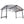 Grill Gazebo 8X5Ft, Outdoor Patio Canopy, Bbq Shelter With Steel Hardtop And Side Shelves - Black