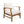 Perla Contemporary Club Chair with Water Resistant Cushion