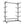 Freestanding Kayak Storage Rack With Lockable Wheels For Kayak, Canoe, Sup & Surfboard