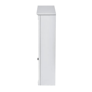 Wall Mounted Bathroom Storage Cabinet With Mirror, Medicine Cabinet With Height Adjustable Shelf