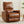 Electric Recliner Chair With Rocker And Swivel Function - Brown