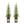 4Ft Pre Lit Artificial Christmas 2 Piece Set - Green