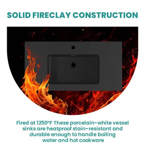 BB02-36-109 Integrated Engineered Solid Surface Basin Matte