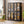 Bookcase With Doors And LED Lighting, 8 Adjustable Shelves Storage Cabinet
