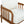 Acacia Wood Outdoor Patio Chair with Vertical Slatted Arms