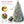 HOMCOM 7.5ft Tall Prelit Artificial Christmas Tree
