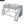Bunk Bed With Ladder, Slide, And Shelves Pine Wood