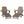 Stylish Folding Fire Pit Chair Set of 2